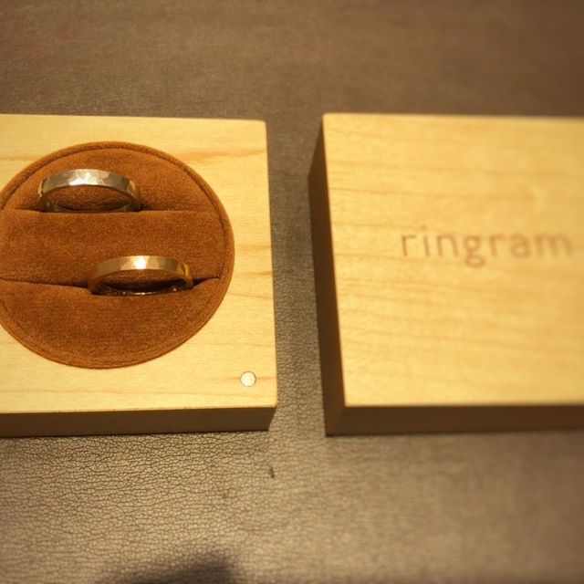 【ringram(リングラム)の口コミ】 ブランドへのこだわりが特になかったということと、指輪を二人で製作し思…