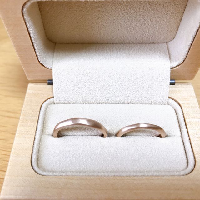 【uchimari(ウチマリ)の口コミ】 マリッジリングはずっと身に付けるものなので、2人で手作りしたいと思いuc…