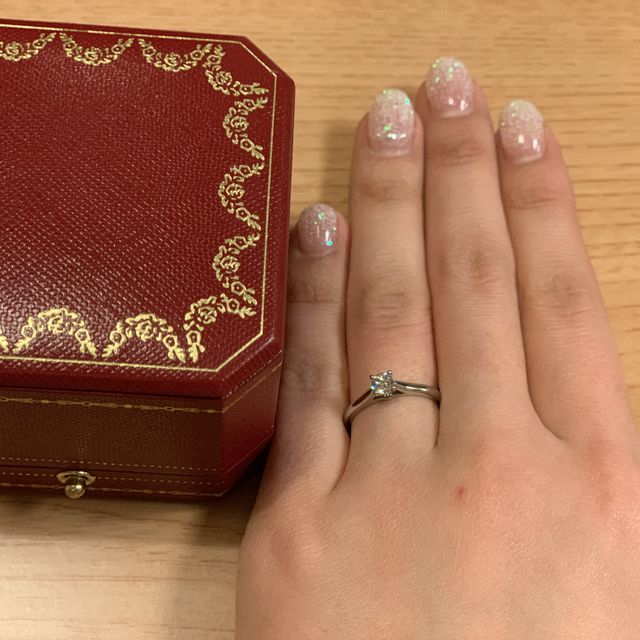 【カルティエ(Cartier)の口コミ】 憧れだったので購入をきめました。老舗のブランドなので商品に間違いなく…