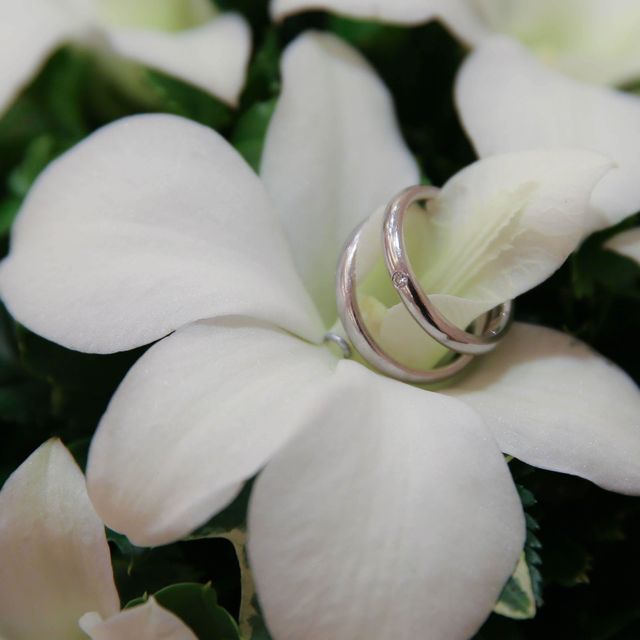 【ティファニー(Tiffany & Co.)の口コミ】 シンプルなデザインが良かったので、シンプルなものを何点か見せていただ…