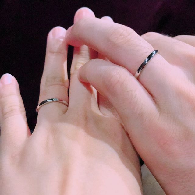 【アイプリモ(I-PRIMO)の口コミ】 一生ものなので、シンプルなものがいいけど、ダイヤモンドは欲しくて、1石…