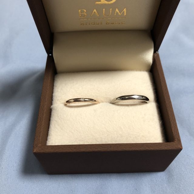 【BAUM(バーム)の口コミ】 ストレートタイプでもシンプルすぎない、少しだけお洒落な木の継ぎ目のよ…