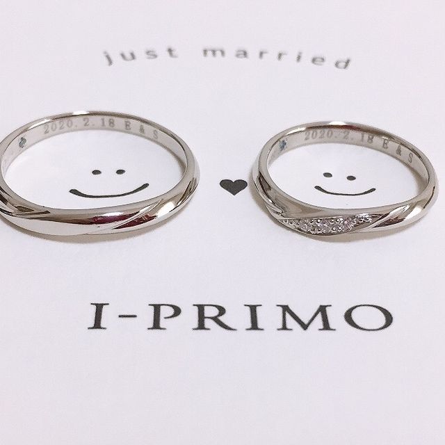 【アイプリモ(I-PRIMO)の口コミ】 結婚指輪試着の際、一目惚れしました。
他の指輪も試着しましたが、最終的…