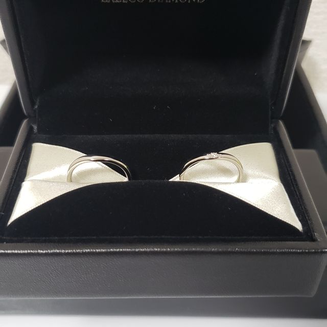 【エクセルコダイヤモンド(EXELCO DIAMOND)の口コミ】 これから一生つける物なので、シンプルであきのこないデザインで探してま…