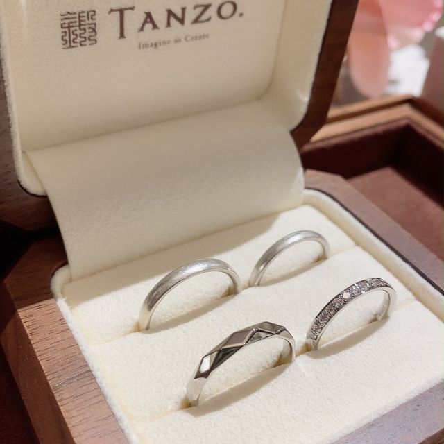 【TANZO.(鍛造指輪)の口コミ】 ・デザインを自身で決められる点
・丈夫で一生使える
・スタッフの方の丁…