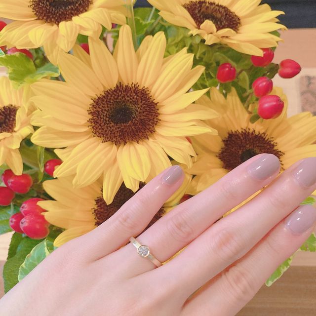 【鎌倉彫金工房の口コミ】 プロポーズをどうしようかと悩んでいた時に、鎌倉彫金工房さんのダイヤモ…