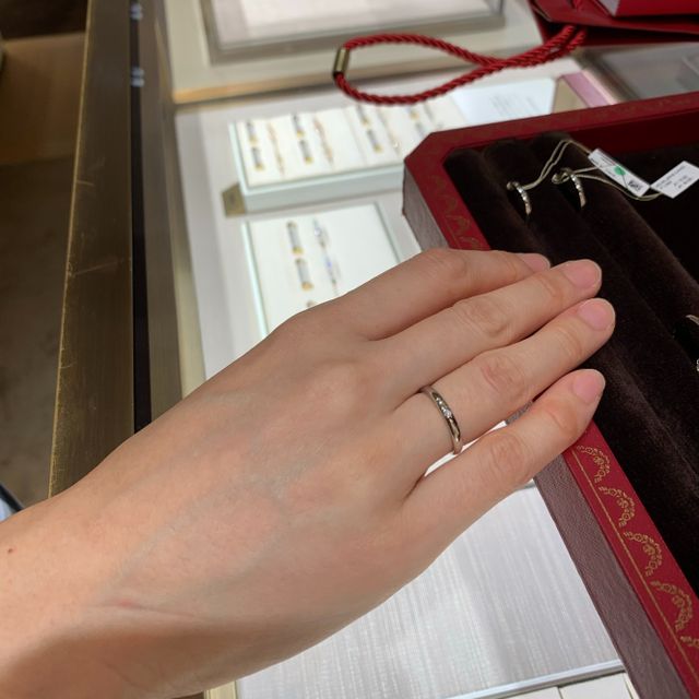 【カルティエ(Cartier)の口コミ】 憧れていたブランドだったのですが、想像していた以上に着け心地が良く、…