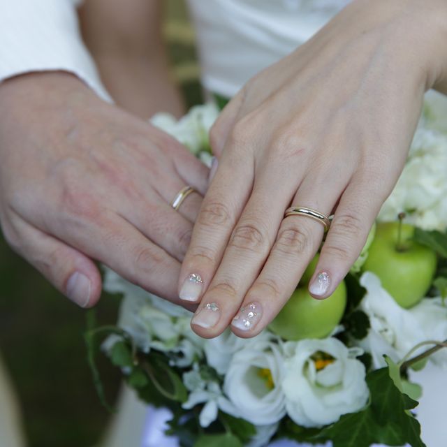 【ティファニー(Tiffany & Co.)の口コミ】 どうしても主人と同じデザインのものがはめたくて、メンズでも可能なリン…