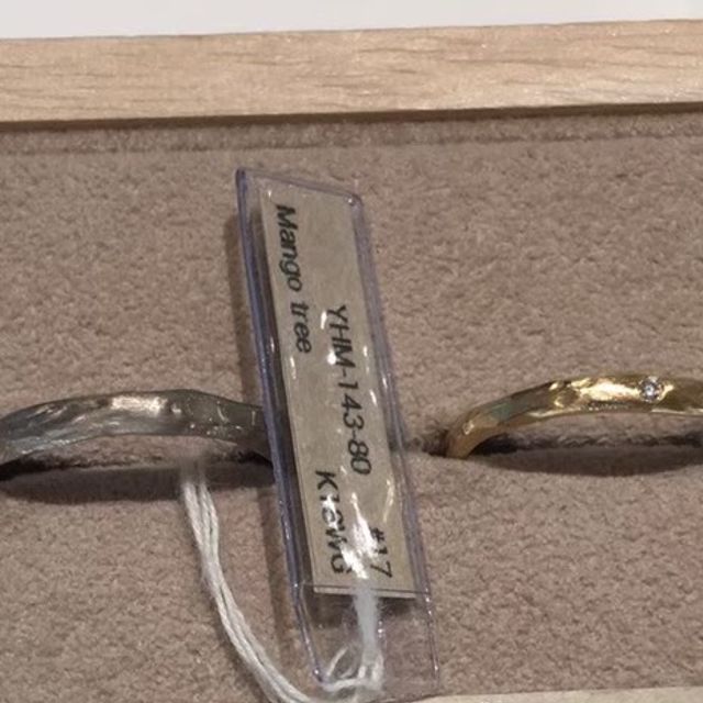 【YUKA HOJO(ユカホウジョウ)の口コミ】 Mango tree [マンゴツリー]という名前の指輪で、その名の通りマンゴツリー…