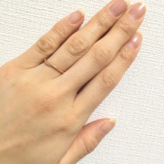 【festaria bijou SOPHIA(フェスタリア ビジュソフィア)の口コミ】 とにかく、ピンクゴールドが欲しかったです。そして、金額もそんなに高く…