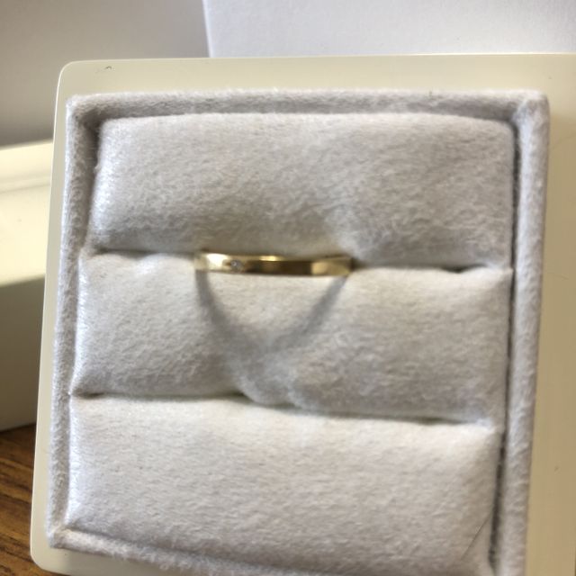 【LUCIE(ルシエ)の口コミ】 ゴールドの結婚指輪を探していたところLUCIEの指輪を見せていただき即座に…
