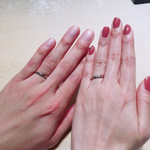 【ブルガリ(BVLGARI)の口コミ】 シンプルなデザインの指輪を探していました。1石のダイヤなので主張しすぎ…