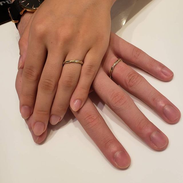 【RosettE(ロゼット)の口コミ】 被らないデザインを探して、NIWAKAやエクセルダイヤモンドなどいろいろな…