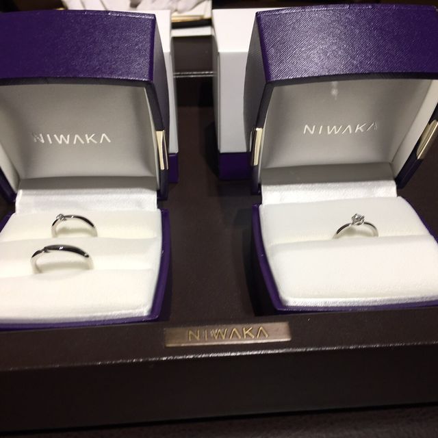 【俄(にわか)の口コミ】 主人が俄の指輪を気に入っており、私もカタログを見る中で、結のデザイン…