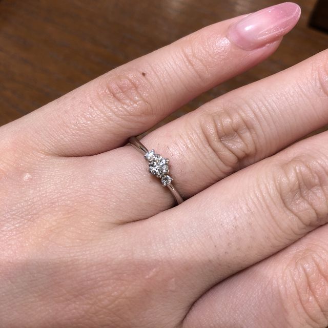 【TRECENTI(トレセンテ)の口コミ】 パラジウムが使われてないのと、ダイヤが取れてもメンテナンスしてくれる…