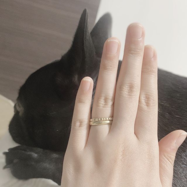 【ティファニー(Tiffany & Co.)の口コミ】 当初は婚約指輪代わりに頂いたカルティエの時計に合わせてブランドを揃え…