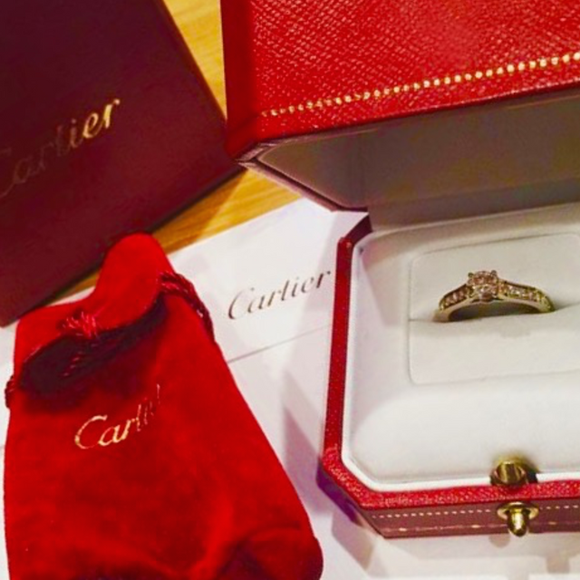 【カルティエ(Cartier)の口コミ】 憧れのブランドでしたので婚約指輪、結婚指輪ともにカルティエのリングを…