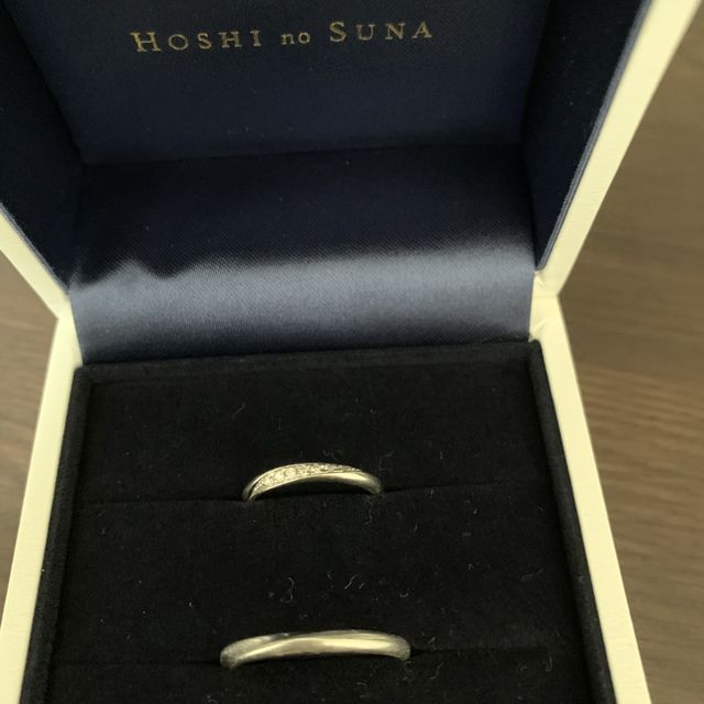 【HOSHI no SUNA 星の砂(ほしのすな)の口コミ】 卸商社のWATANABEで婚約指輪を購入し、同じ店舗でHOSHI no SUNAを購入しま…