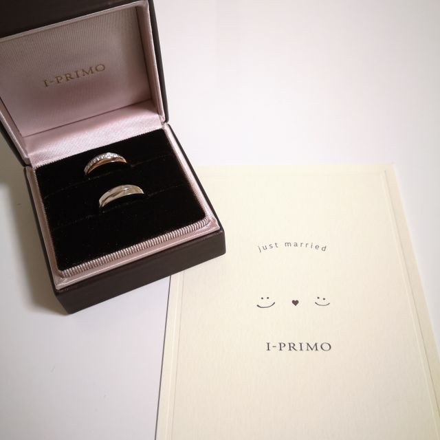 【アイプリモ(I-PRIMO)の口コミ】 指輪のデザインはストレートではなくデザイン性のあるもので探していまし…