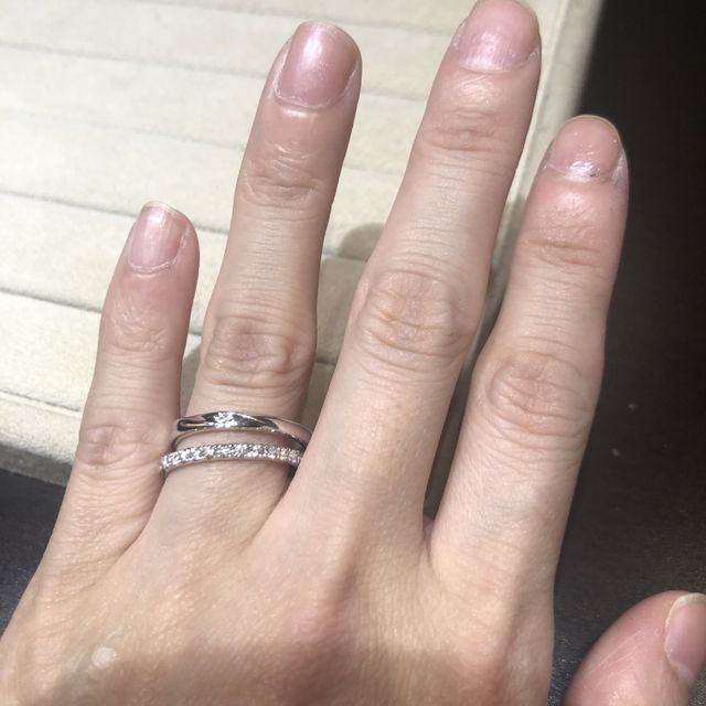 【TRECENTI(トレセンテ)の口コミ】 指輪が苦手なので今後ずっとつけておけるか心配だったのですが、実際に試…
