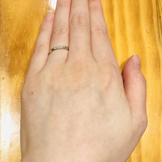 【銀座ダイヤモンドシライシの口コミ】 シンプルはデザインと価格、そして店員さんのサービス、接客の良さ全てが…