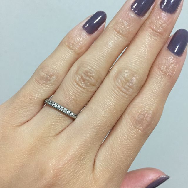 【ティファニー(Tiffany & Co.)の口コミ】 なんといってもダイヤモンドの輝きが圧倒的に美しかったのが決め手でした…