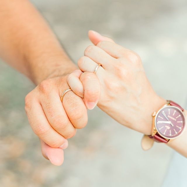 【uchimari(ウチマリ)の口コミ】 ブランドに全くこだわりがなかったので、
思い出に残る手作りのリングを選…