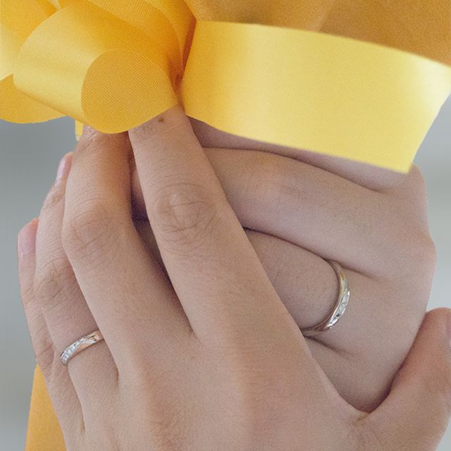 【ケイウノ ブライダル(K.UNO BRIDAL)の口コミ】 【指輪のデザイン・テイスト・素材について】
オリジナルデザインだったの…