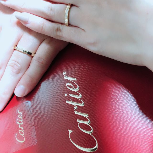 【カルティエ(Cartier)の口コミ】 人と被りにくいデザインが1番の決め手でした。シンプルなものだと物足りな…