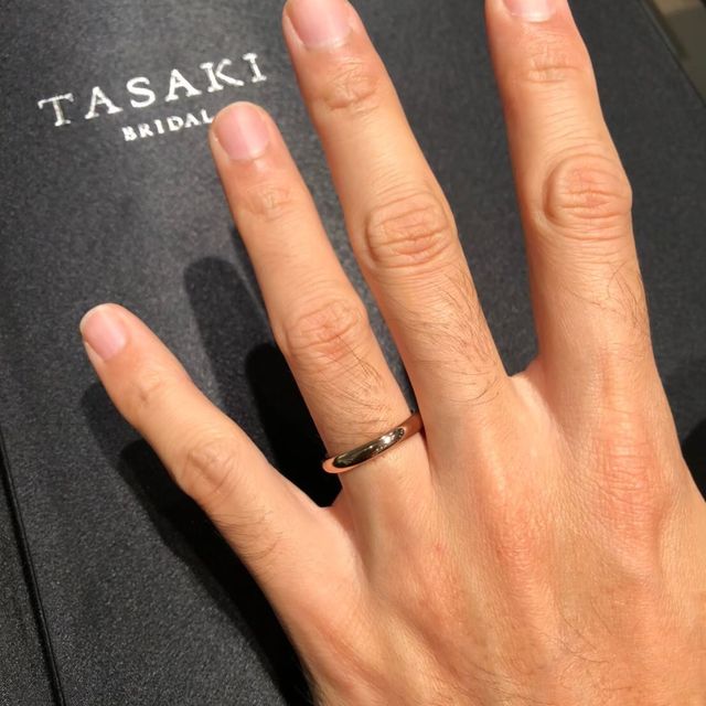 【TASAKI(タサキ)の口コミ】 何店舗か試着した中で、着け心地が一番良く指輪をしているというストレス…