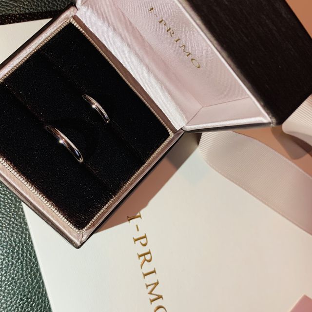 【アイプリモ(I-PRIMO)の口コミ】 指輪の決め手は、つけ心地とフィーリングです。元々、結婚指輪はダイヤ1つ…