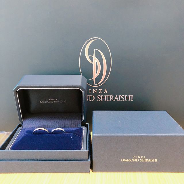 【銀座ダイヤモンドシライシの口コミ】 購入の際に4店舗回りました。シンプルな指輪を探していてどの店舗も似たよ…