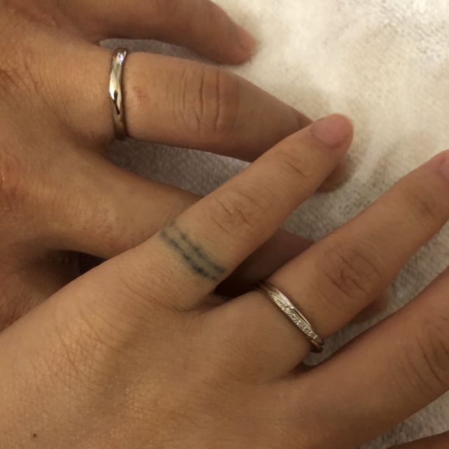 【アイプリモ(I-PRIMO)の口コミ】 どれも今風のデザインで可愛いかったです。ダイヤの付き方、リングの太さ…