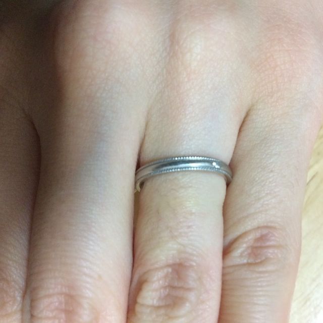【ケイウノ ブライダル(K.UNO BRIDAL)の口コミ】 指輪のゼザインを一つ一つデザイナーさんがデッサンしてくれ、親身に相談…