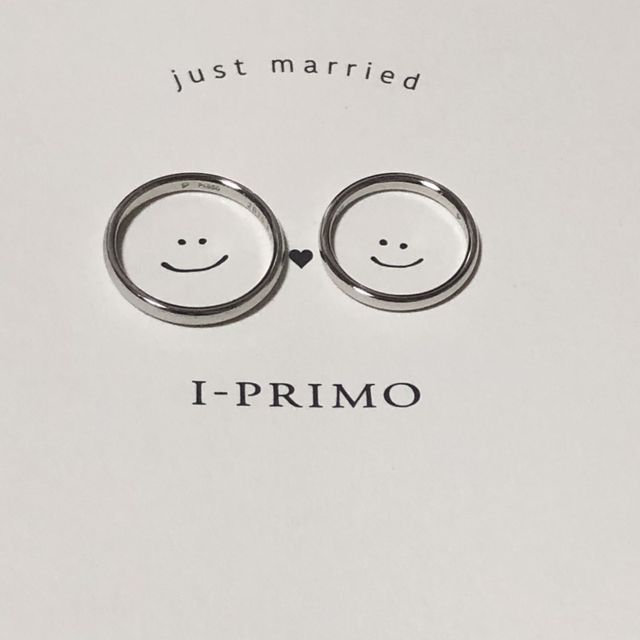 【アイプリモ(I-PRIMO)の口コミ】 シンプルなデザインが良かった。
指輪の太さもちょうどよくつけやすかった…