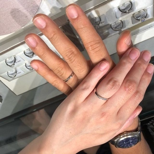 【アイプリモ(I-PRIMO)の口コミ】 デザイン、素材、アフターサービス等、トータルして選んだ中で1番私達の指…