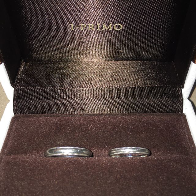 【アイプリモ(I-PRIMO)の口コミ】 結婚指輪は毎日着けていたかったので、ダイヤなしのシンプルな指輪を希望…