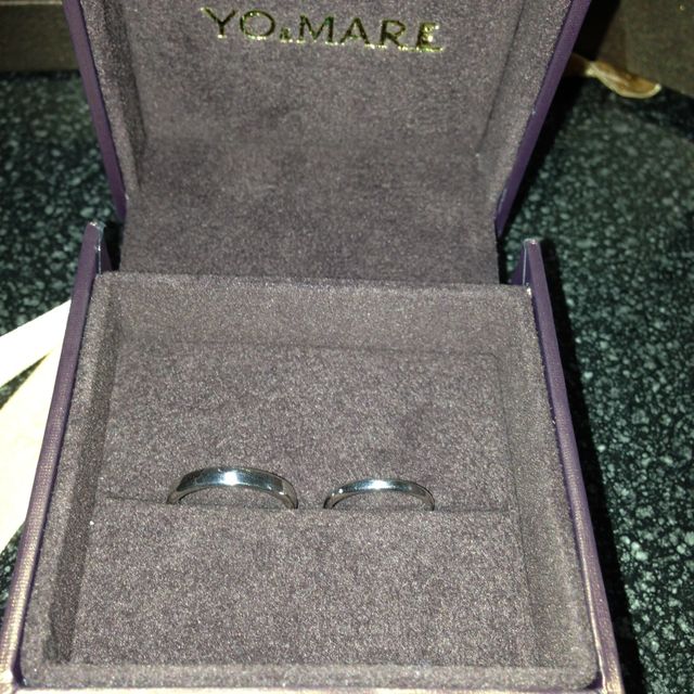 【YO&MARE(ヨーアンドマーレ)の口コミ】 シンプルなデザインにしたかったので、オーダーメイドできるお店を探して…