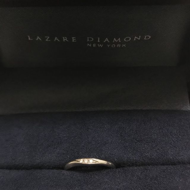 【ラザール ダイヤモンド(LAZARE DIAMOND)の口コミ】 実際に試着させていただき、迷い、悩み、納得して購入しました。実際に着…