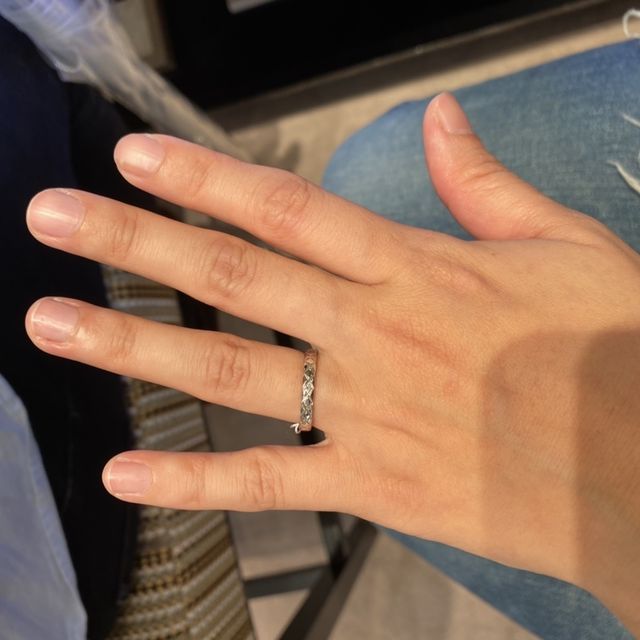 【シャネル(CHANEL)の口コミ】 一生物なので後悔したくなく10店舗近く見に行って気になったものを試着さ…