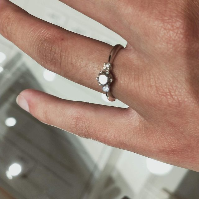 【MIKIMOTO(ミキモト)の口コミ】 MIKIMOTOといえば真珠というイメージですが、ダイヤモンドの質にはこだわ…