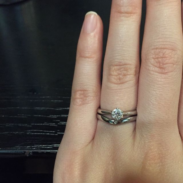 【カルティエ(Cartier)の口コミ】 結婚指輪はCartierがいいなと、ずっと憧れていました。素敵なものばかりで…