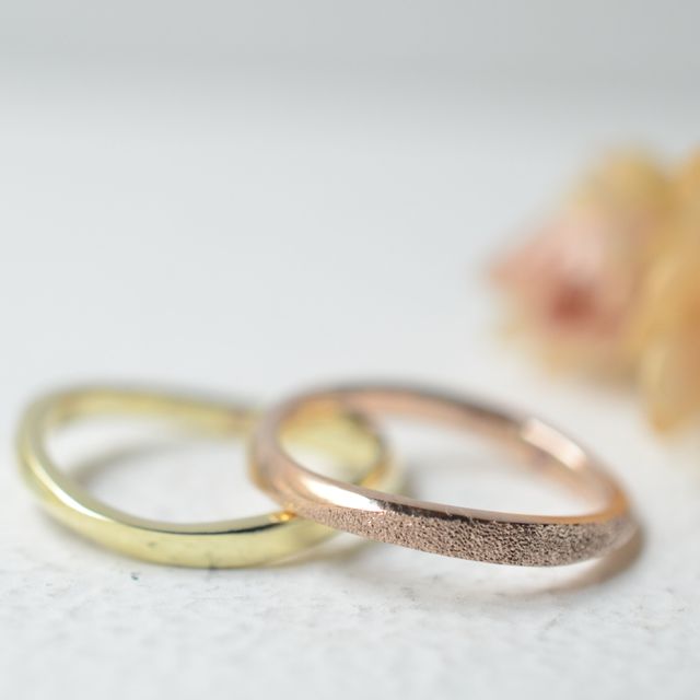 【CRAFY(クラフィ)の口コミ】 2人だけの指輪を作りたくてCRAFYさんで作りました。旦那の方は、グリーン…