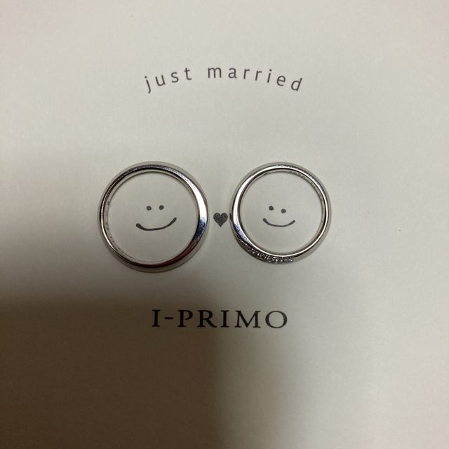 【アイプリモ(I-PRIMO)の口コミ】 ひと目見たときからこのデザインにしようと思っていました。女性側のダイ…