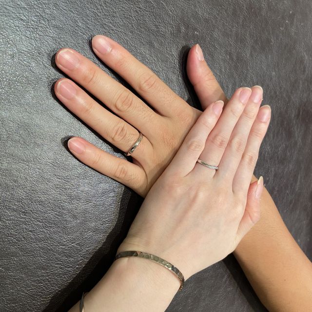 【TRECENTI(トレセンテ)の口コミ】 トレセンテさんに決めたきっかけは、シンプルなデザインでつけ心地がいい…