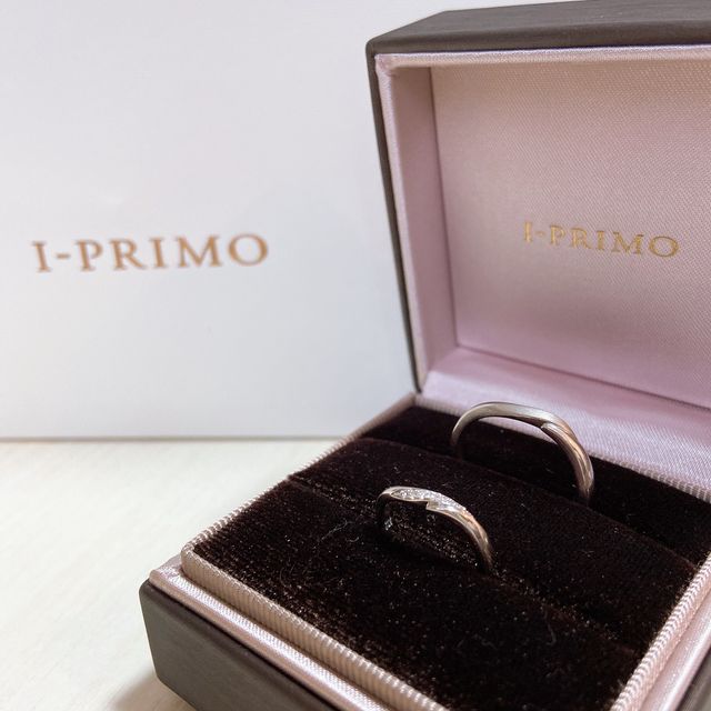 【アイプリモ(I-PRIMO)の口コミ】 実際にはめてみて、一番可愛く、しっくりきたため購入しました。夫の方も…
