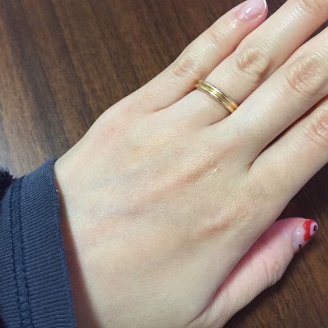 【ブシュロン(BOUCHERON)の口コミ】 オーソドックスな丸い指輪は、長年使っていると傷も増えて生活感が出るの…