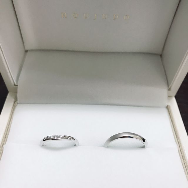 【宝寿堂(ほうじゅどう)の口コミ】 最初はシンプルでとしかイメージがなかった私たちですが、色々な指輪を見…