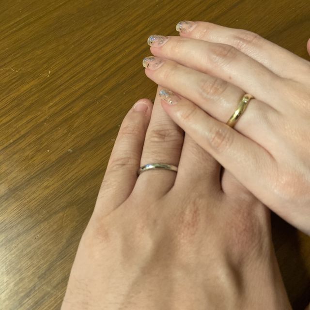 【札幌彫金工房の口コミ】 自分たちで買うのも良いかと思いましたが、せっかく一生に一個のものなの…