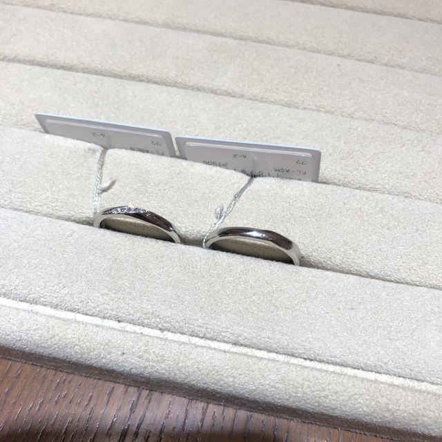 【TRECENTI(トレセンテ)の口コミ】 ホームページで拝見した「双子ダイヤモンド」が気になり、実際に店頭で指…